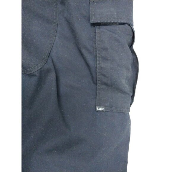 5.11 Tactical Navy Mens TDU Pant 74003 XL/short Rip Stop Drawstring - Picture 8 of 12